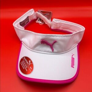 Puma Pink & White Visor Unisex